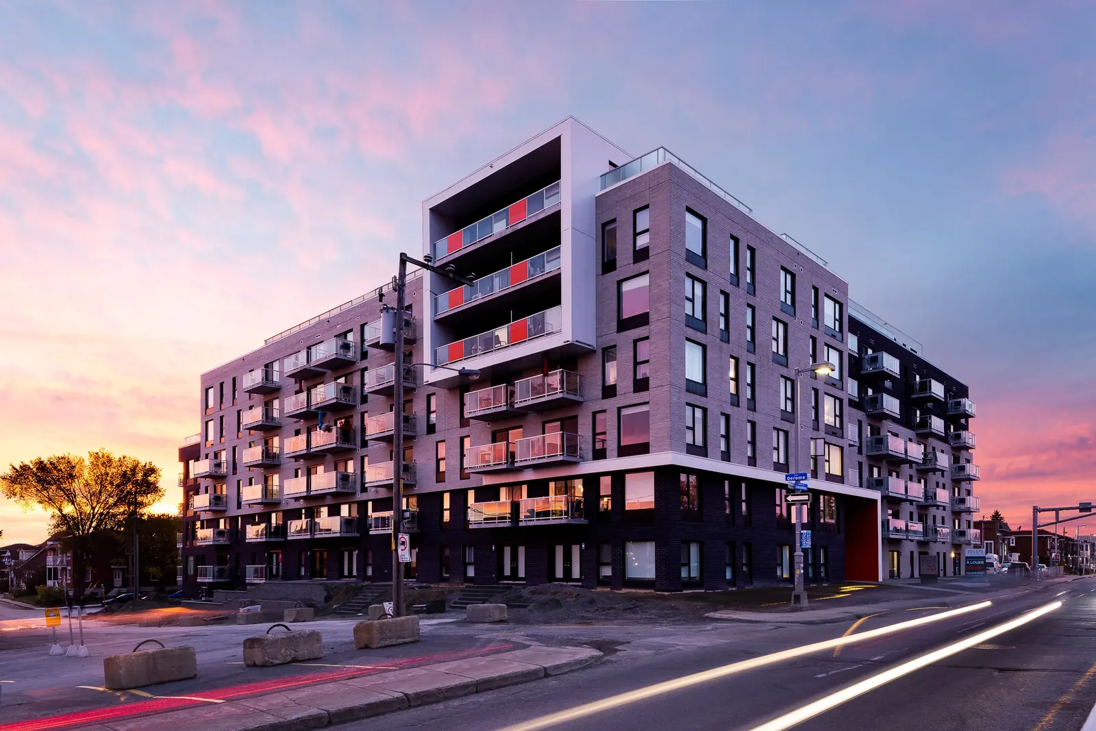 Les appartements Milo - Quartier Unilia, Laval – Leroux+Cyr