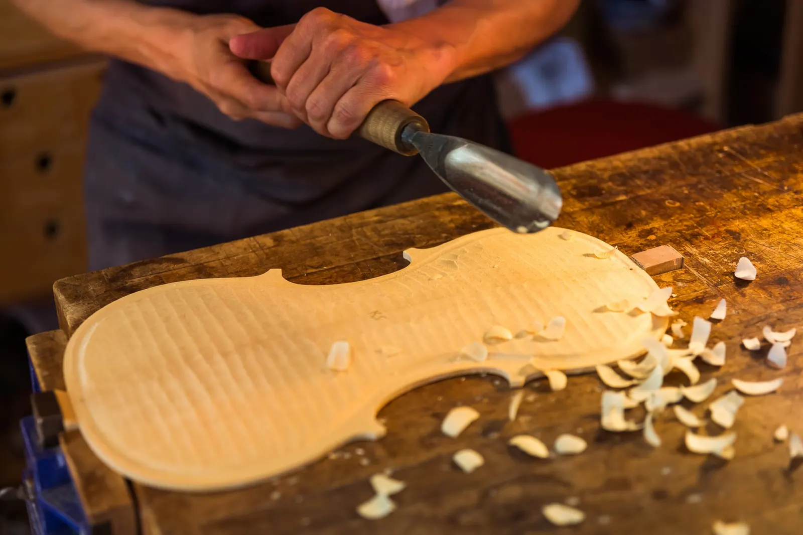Photoreportage – atelier de la luthier Isabelle Wilbaux (2/8)