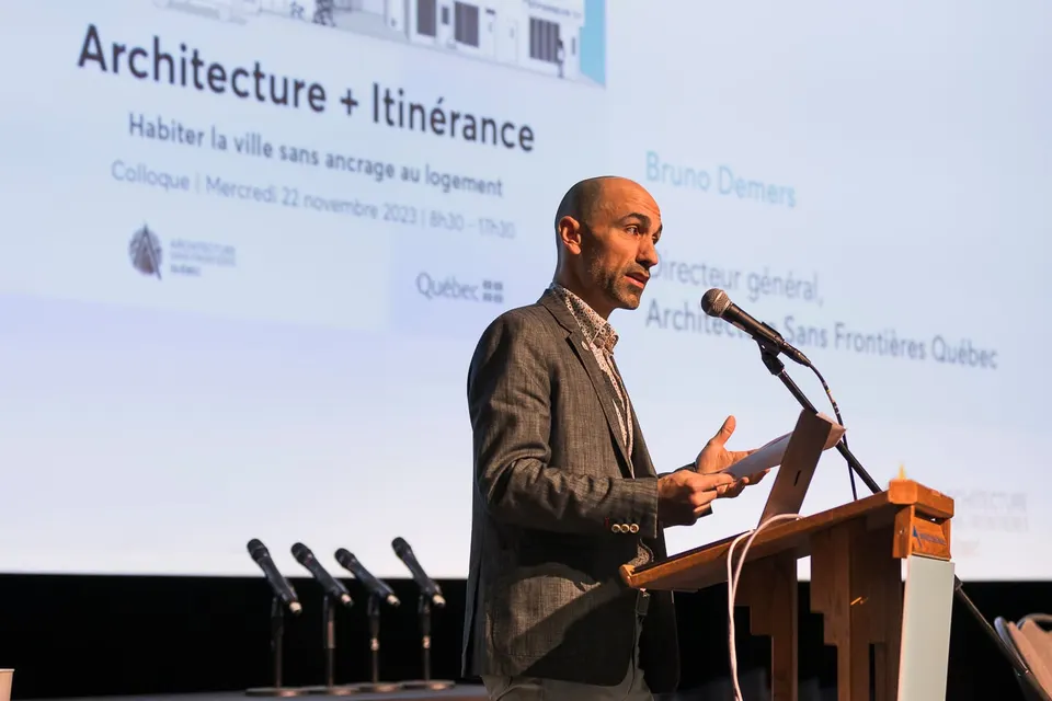 Colloque Architecture + Itinérance | 22 novembre 2023 | Montréal (1/20)