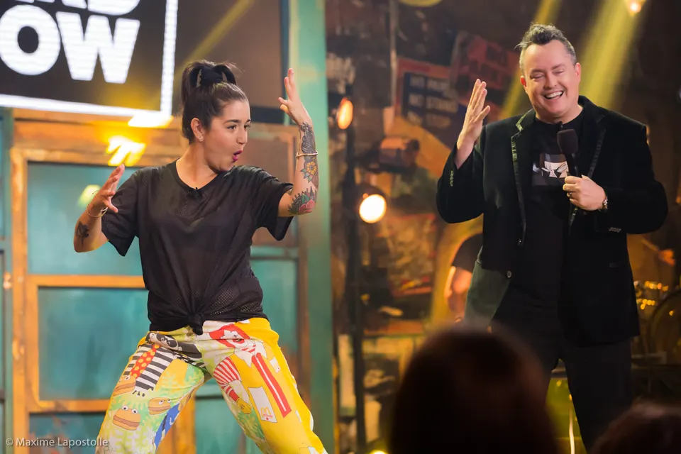 Mariana Mazza et Mike Ward – Mike Ward Show, N12 Productions